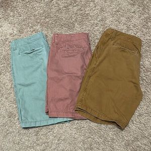 Bundle men’s flat front shorts